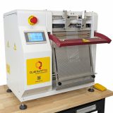 QB-10 automatic bagger with Printer for efficient, compact bagging and packaging operations.